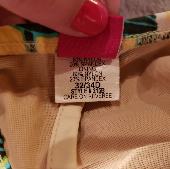 Aerin Rose Bikini * 34D Top - Picture 3 of 8